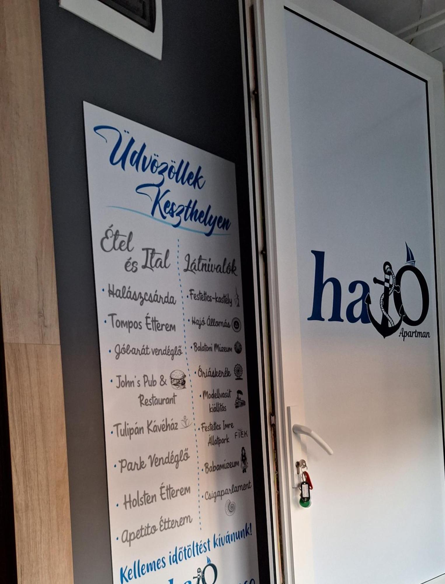 Hajo Apartman Кестхей Экстерьер фото